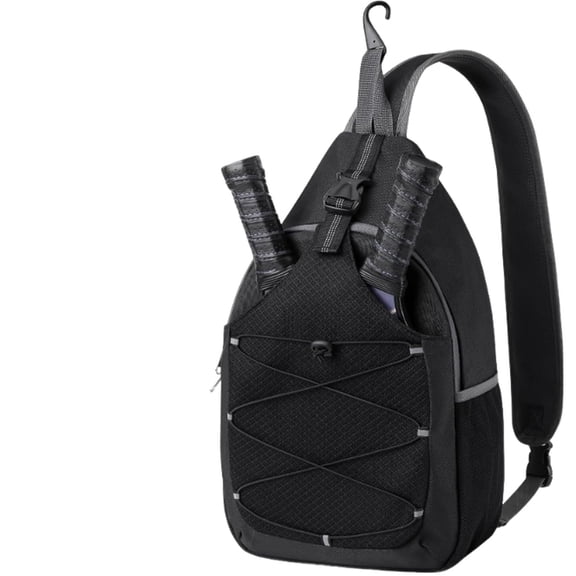 Pickleball Shoulder Bag Sports Bagwith Paddle Holder and Adjustable Strap for Man and Woman