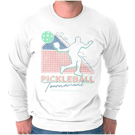 Pickleball Southern Championship Long Sleeve TShirt Men Women Brisco Brands S