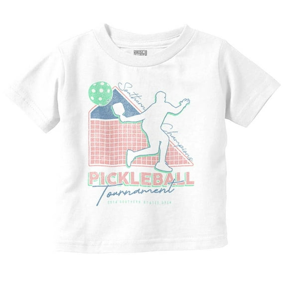 Pickleball Southern Championship Toddler Boy Girl T Shirt Infant Toddler Brisco Brands 3T