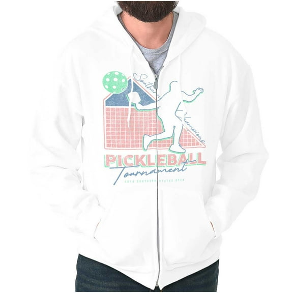 Pickleball Southern Championship Zip Up Hoodie Men's Women's Brisco Brands X