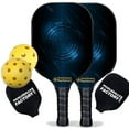 thumbnail image 1 of Pickleball Starter Set - Technology Custom Pickleball Paddle, Home Pickleball Set, Glassfiber Graphite, 1 of 1