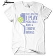 thumbnail image 1 of Pickleball T-Shirt - Funny Pickleball Tee - White, Small, 1 of 2