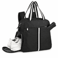 thumbnail image 1 of Pickleball Tote Bag for Women with Shoe Compartment, Fits 2 Paddles,PB02, 1 of 7