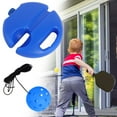 thumbnail image 1 of Pickleball Trainer Practice Tool Pickleball Ball with Rope Exerciser Pickleball Training Tool for Training Sport Beginner Kids Adult with Blue Ball, 1 of 9