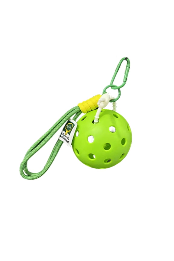 Pickleballs Charm Keyring For Everyday Use And Sports Pickleballs Keychain Accessory For Sports Enthusiasts And Students