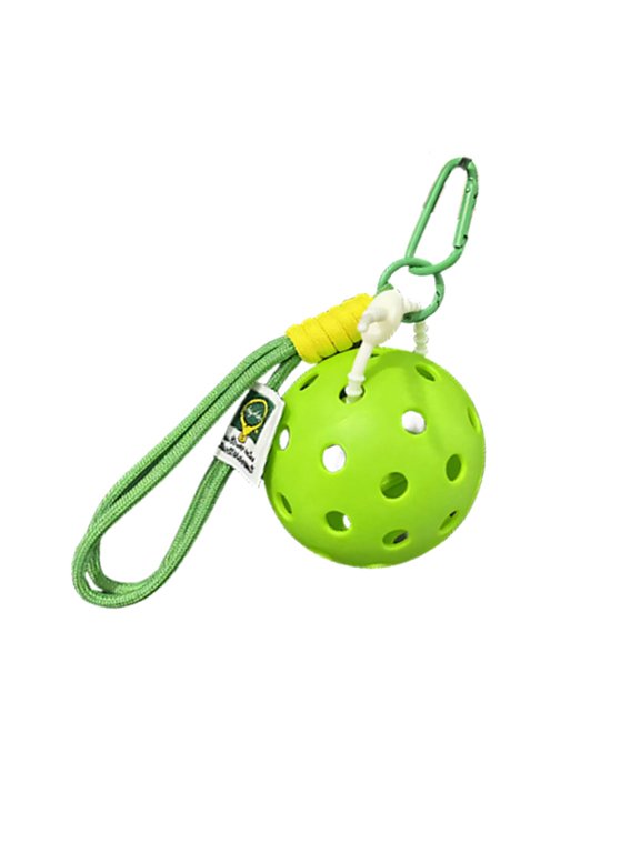 Pickleballs Charm Keyring For Everyday Use And Sports Pickleballs Keychain Accessory For Sports Enthusiasts And Students