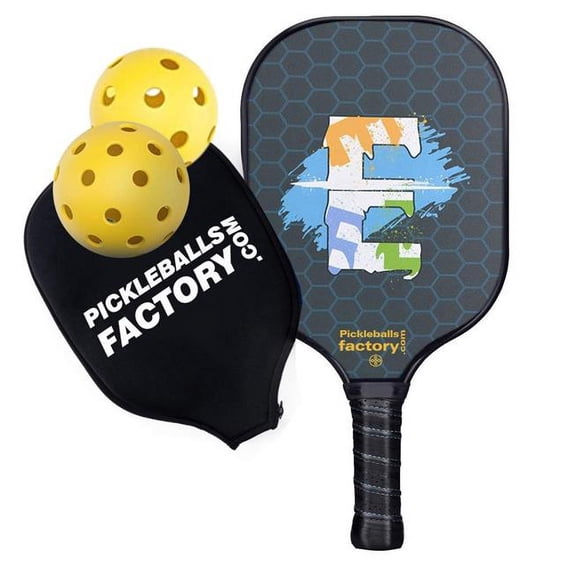 Pickleballs Factory SX0040-6 Pickleball Paddle & Near Me Rackets On Sale, Eee Paddle Pickleball Set - 6 Piece