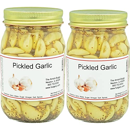Pickled Vegetables Two jars (Pickled Garlic)