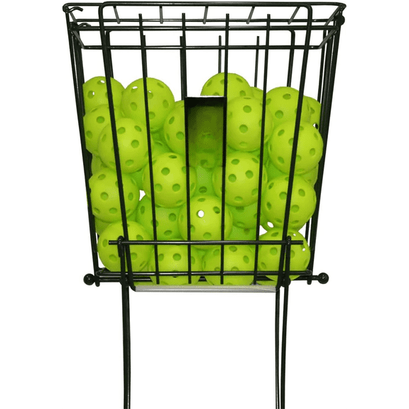 Picklehopper 60 - Pickleball Basket | Holds and Picks Up 60 Balls | EZ Glide Bar Provides Effortless Ball Pick-Up | No Tool Assembly | Picks Up All Types of Pickleballs$$Sport & Recreation Other