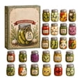 thumbnail image 1 of Pickles Advent Calendar 2026, 2D Acrylic Christmas Countdown Blind Box with 24pc Surprise Ornaments, Holiday Hanging Decor for Christmas Tree Wreath Garland, Christmas Gift for Family Friends, 1 of 9