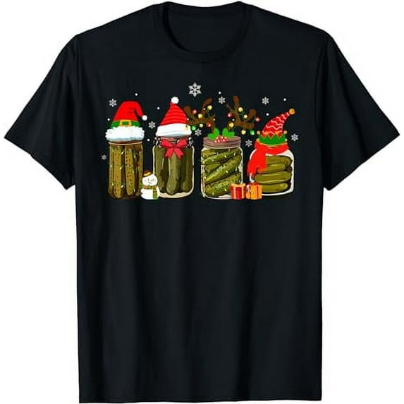 Pickles Men Women Christmas Funny Family Xmas T-Shirt
