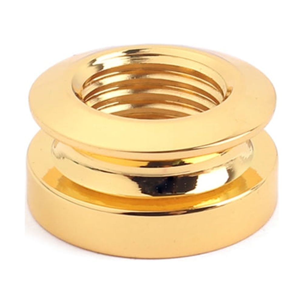 Pickup Endpin Jack 3pcs Golden Guitar Replacement Pickup Endpin Jack