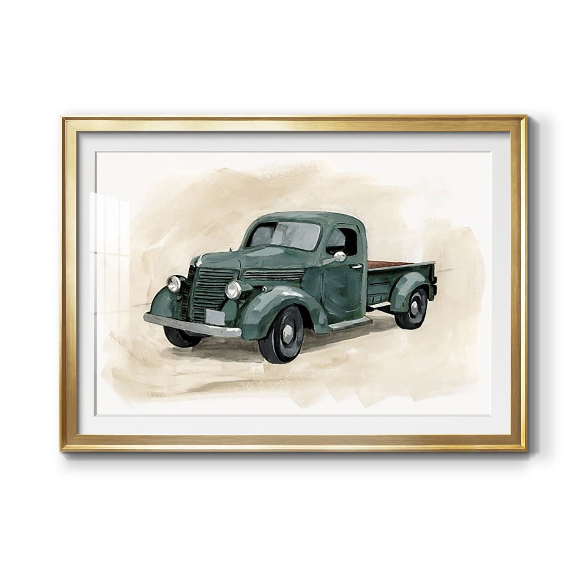 Pickup II Premium Framed Print - Ready to Hang