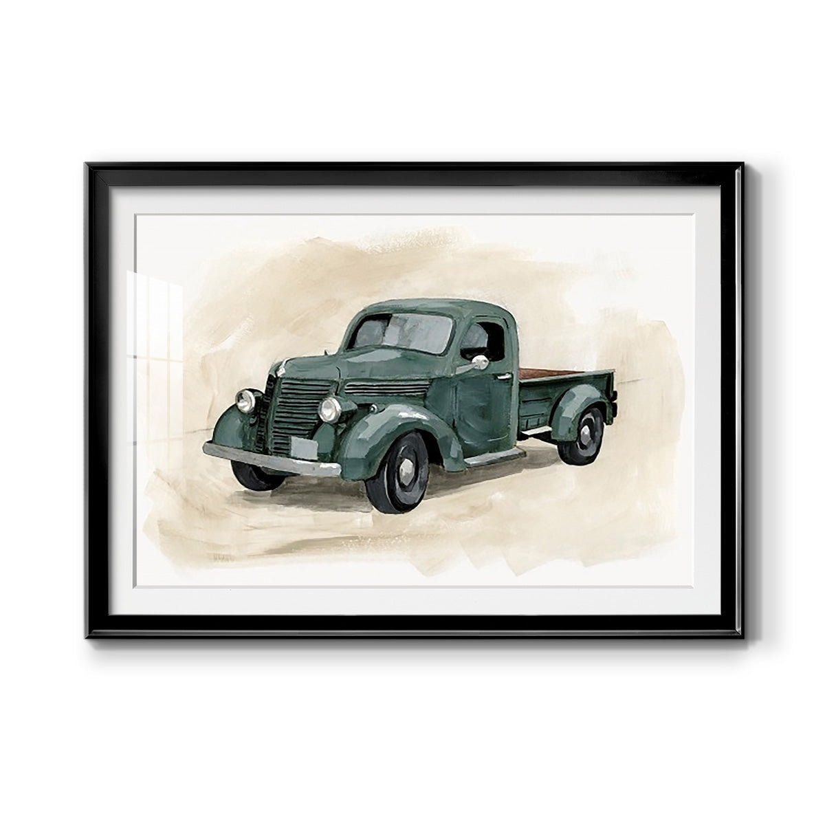 Pickup II Premium Framed Print - Ready to Hang