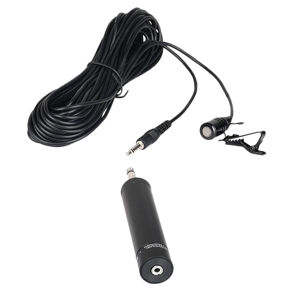 Pickup Microphone Portable Capacitance Mini Wire Clip Loud Speaker