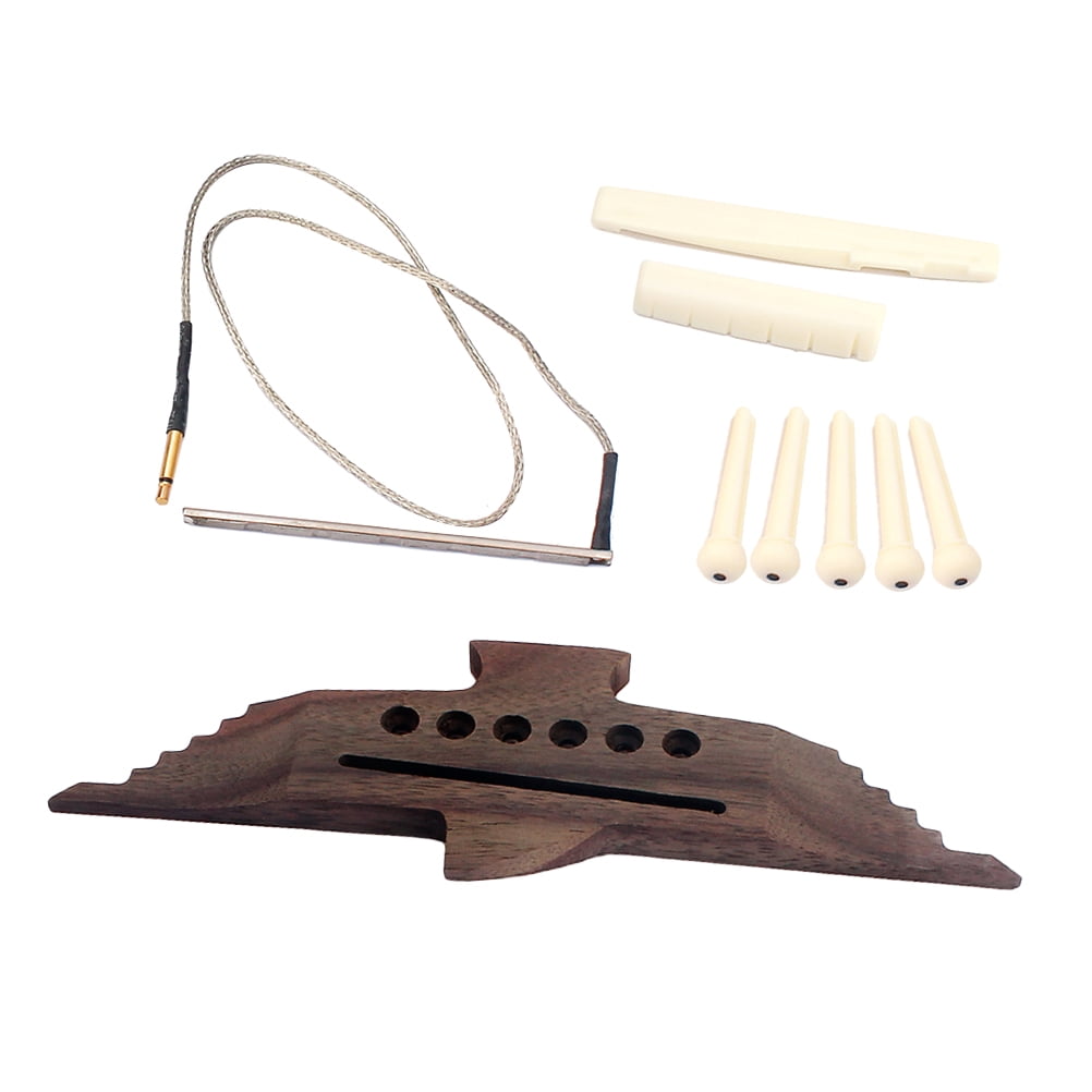 Pickup Pickups Piezo Acoustic Guitar Bridge Wooden Guitar Bridge Guitar