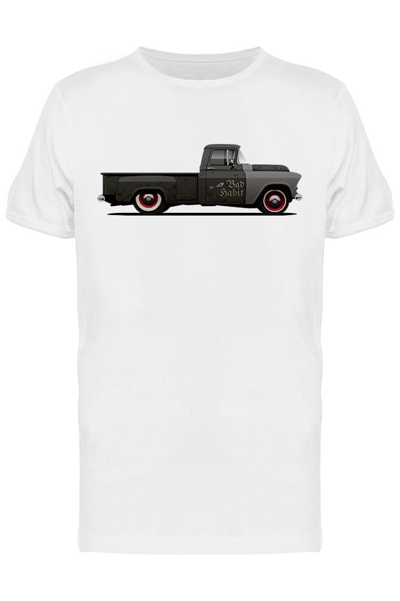Pickup Rat Rod T-Shirt Men -Image by Shutterstock, Male Large