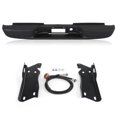 thumbnail image 1 of Pickup Rear Bumper 16 Chevrolet Silverado 2500 HD 1999-2007-Black/Steel, 1 of 8