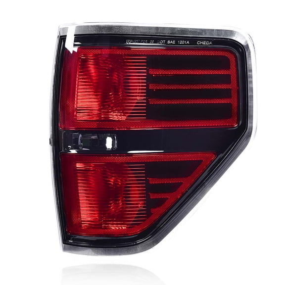 Pickup Rear Right Tail Light Fit for 2009-2014 Ford F150 2/4 Door (Not Fit Flareside Models,Not Fit Ogriginal Model with LED Tail Lamp) Brake Lamps luces traseras, faros traserosAssembly