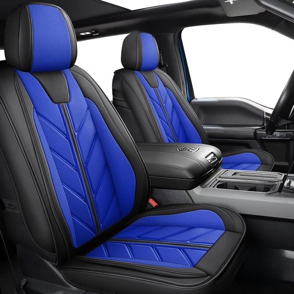 Pickup Seats Covers Compatible with Toyota Tacoma 2005-2023 Pro TRD Sport Trall Special Edition Faux Leather