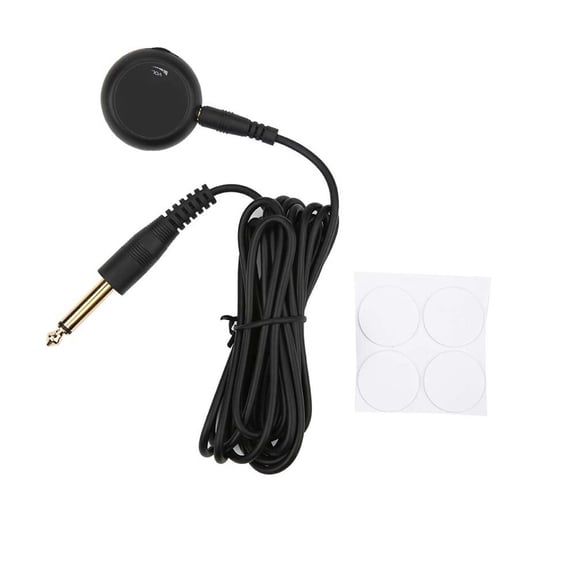 Pickup Transducer, Easy To Install Convenient To Use Piezo Pickup Transducer, Volume Level Adjustable For Guitar Ukulele
