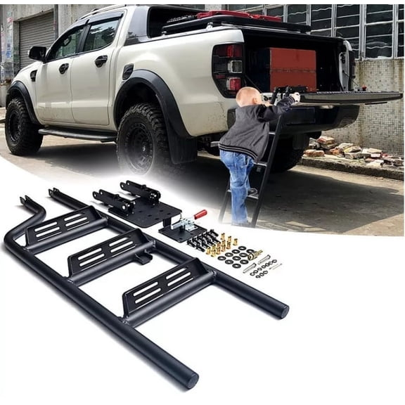 Pickup Truck Bed Step Tailgate Foot Ladder accessories fit for Toyota Hilux