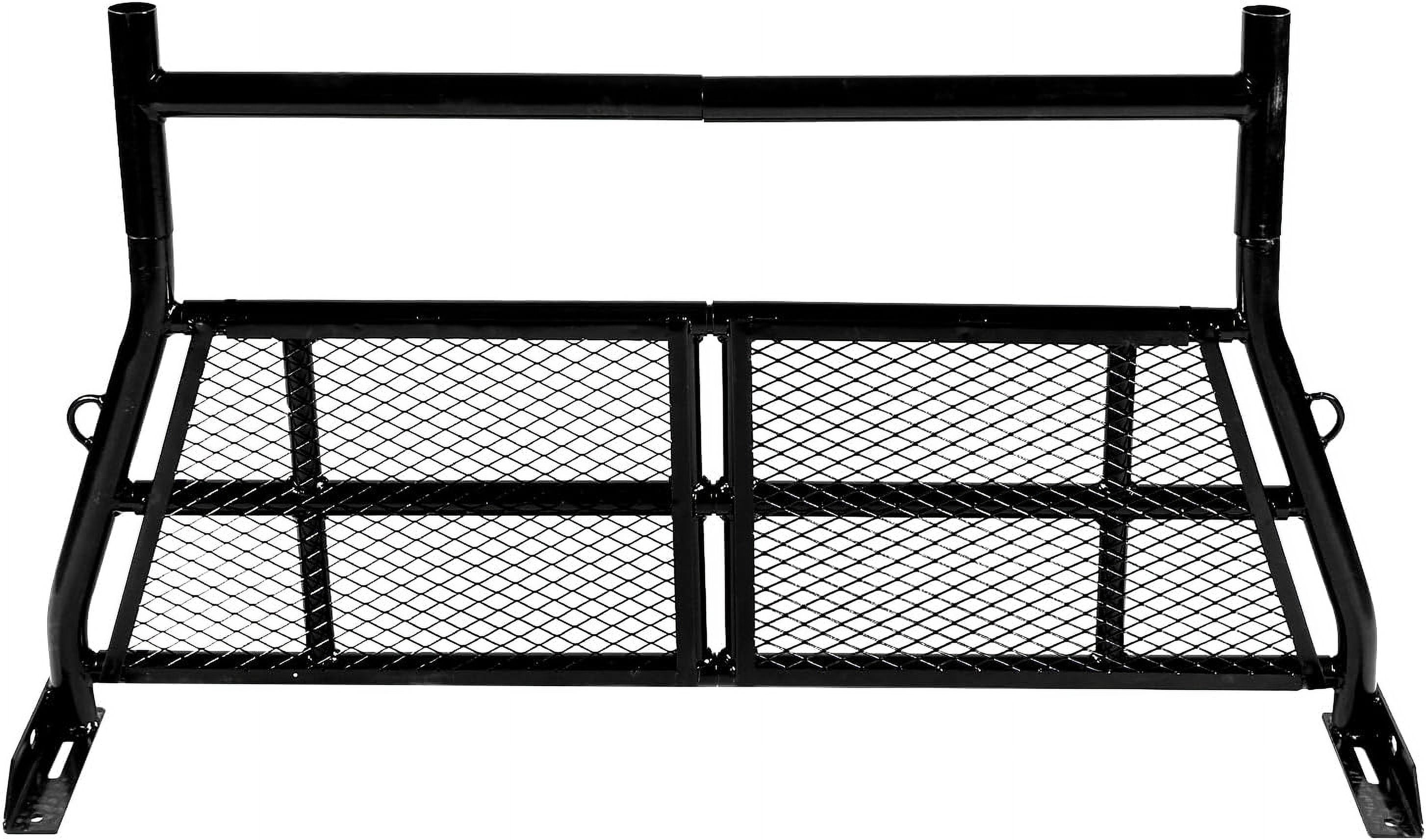 Pickup Truck Headache Rack Adjustable Steel Truck Back Rack Mesh Window ...