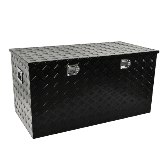 Pickup Truck Trunk Bed Tool Box 48"x24"x24" Underbody Trailer Storage w/ Lock