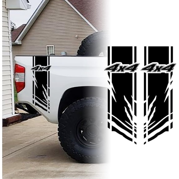 Pickup Trucks Trunk Sticker, Universal Truck Tail Decal Decoration Exterior Accessories