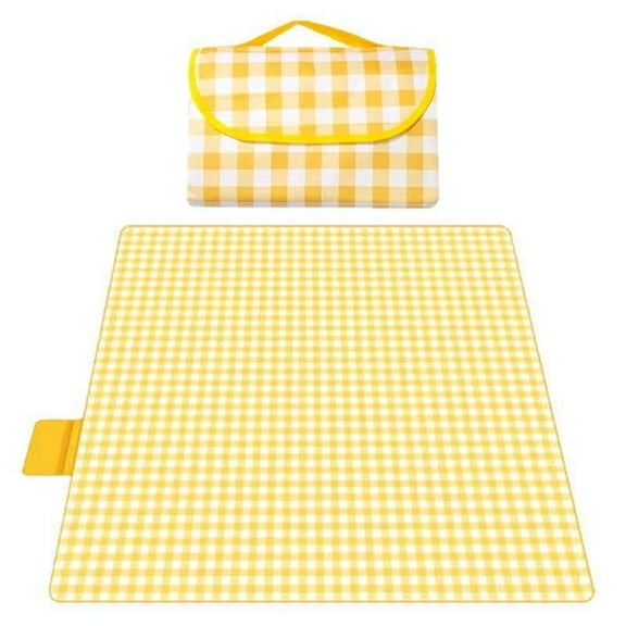 Picnic Beach Blanket, Family Mat, Portable Large Picnic Blankets for Travel, Hiking, Music Festival