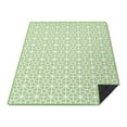 thumbnail image 1 of Picnic Blanket Waterproof 80"x60" Large Outdoor Foldable Green Geometry Thicker Machine Washable Beach Blanket Waterproof Picnic Mat Portable for Picnics, Camping, 1 of 6