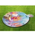 thumbnail image 1 of Picnic Blankets Teencool Beach Blanket Creatively Colorful Fruity Cocktails with Ice Pattern Outdoor Blanket for Travel, 1 of 9