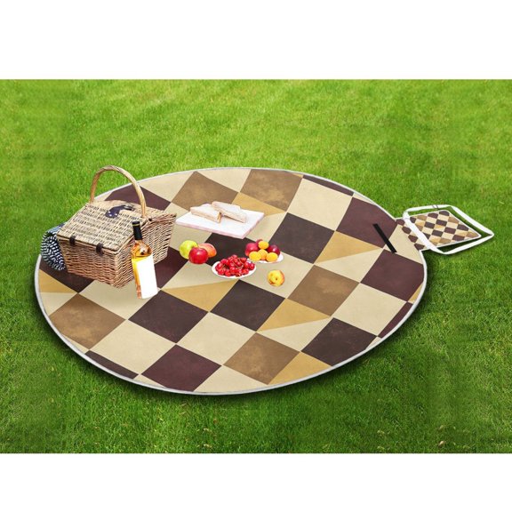 Picnic Blankets Teencool Beach Blanket Creatively Rustic Harmony Pattern Outdoor Blanket for Travel