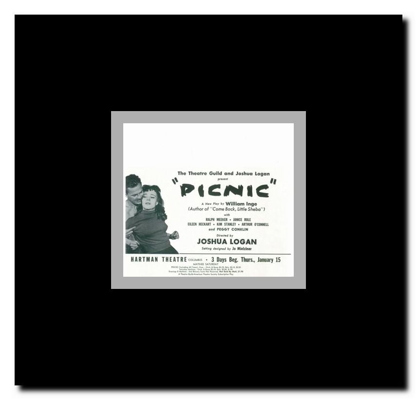 Picnic (Broadway) Framed Movie Poster