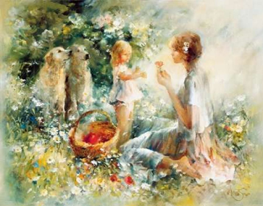Picnic Canvas Art - Willem Haenraets (22 x 28)