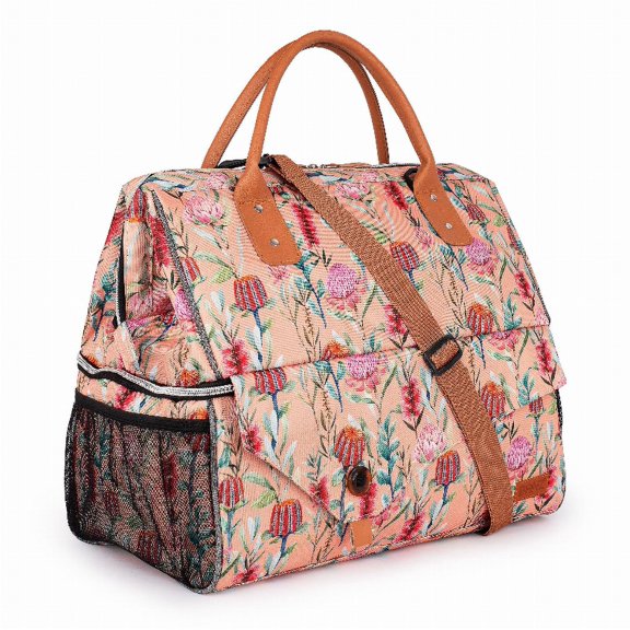 Picnic Cooler Bag - Waratah Apricot
