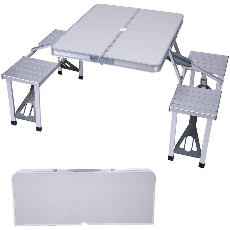 Camping table online chair set