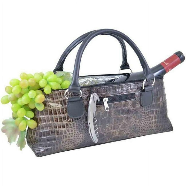 Insulated wine clutch bag sale