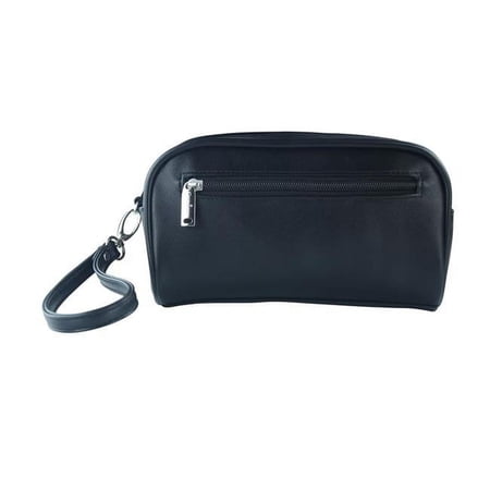 Picnic Gift 7628-BK Margarita-Insulated Cosmetics Bags with Removable Wristlet, Black Birmingham