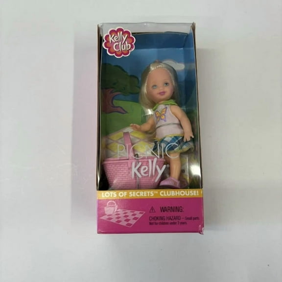 Picnic Kelly, Kelly Club Doll Barbie Sister Mattel 2001 Nib