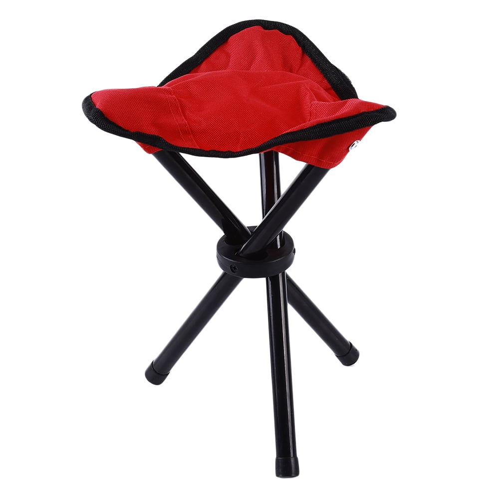 Picnic Outdoor Camping Portable Folding Chair Iron Foldable Three ...