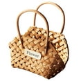 thumbnail image 1 of Picnic Storage Bag Vine Flower Basket Bamboo Weaving Fake Flowers Country Style Japanese-style Durable Flexible Baskets, 1 of 12