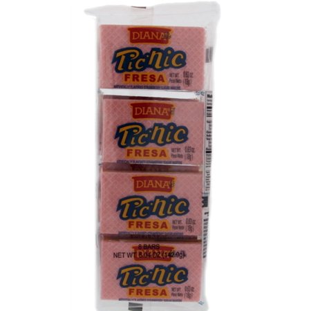 Picnic Strawberry Cookies 7 oz - Galletas de Fresa (Pack of 4)