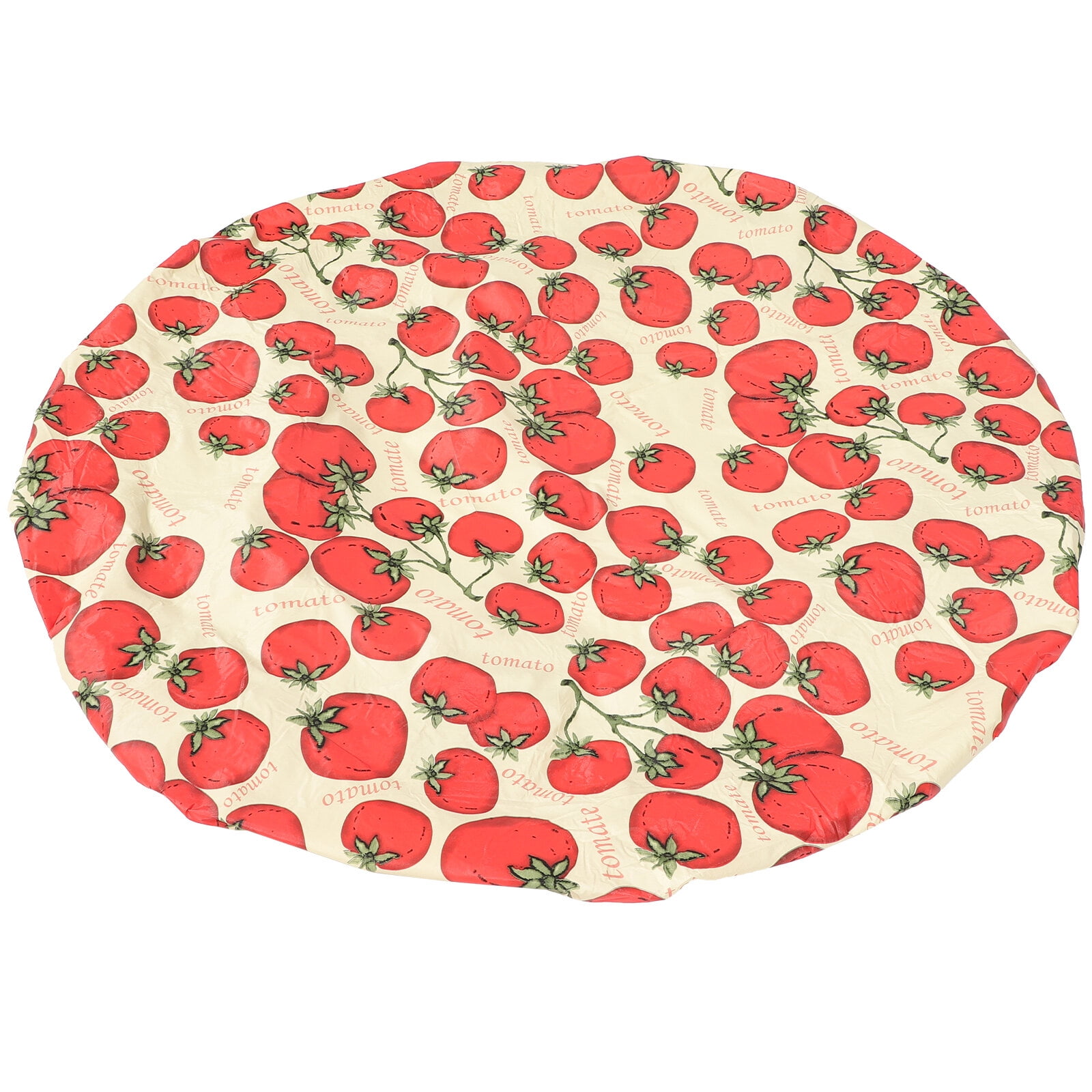 Picnic Table Covers with Elastic Round Fitted Plastic Tablecloth