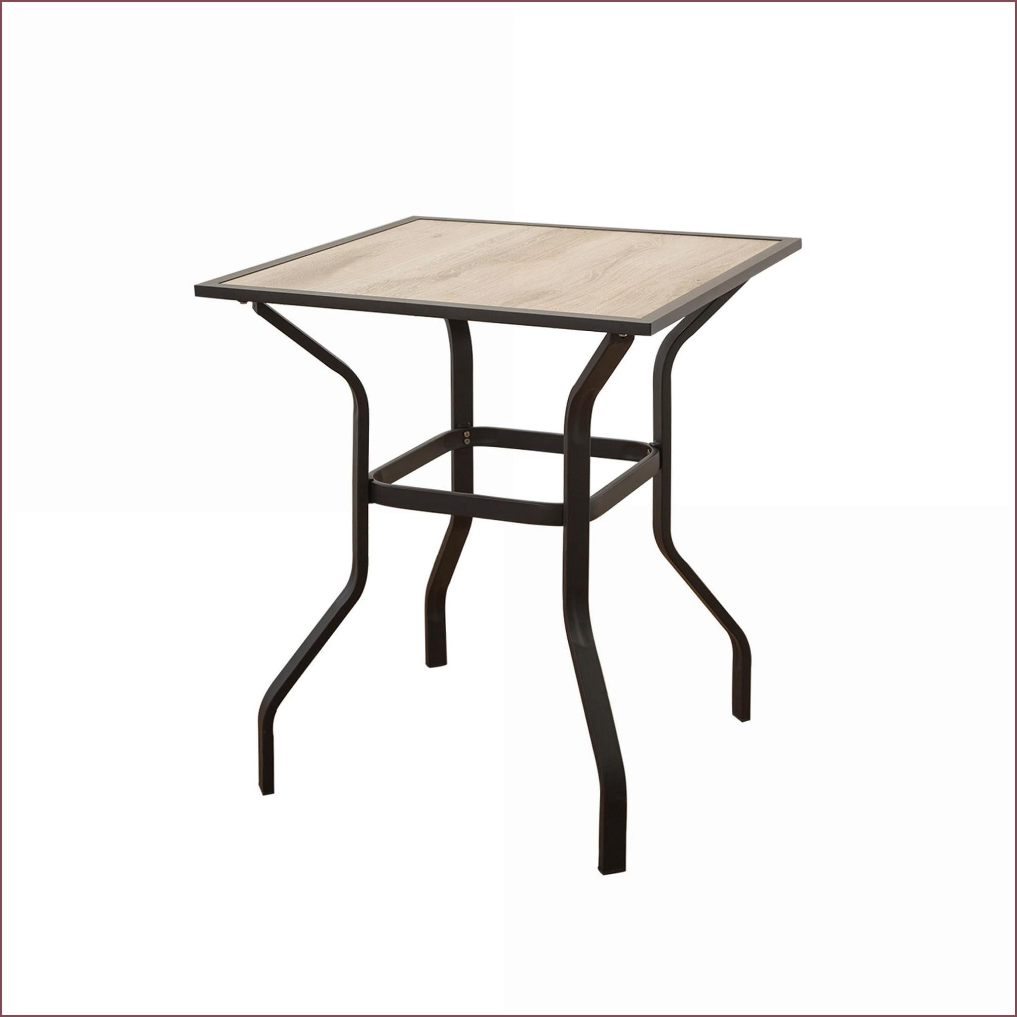 Metal Table Shape Picnic Tables | Mesa de Picnic, Modern Outdoor Bar Table, Metal Wood ...