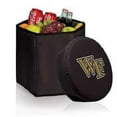 thumbnail image 1 of Picnic Time 596-00-179-614-0 Wake Forest University Demon Deacons Digital Print Bongo Cooler Tailgate Tote Bag & Seat, Black, 1 of 2