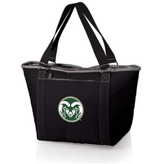 Picnic Time 619-00-175-134-0 Colorado State Rams Digital Print Topanga Tailgate Cooler Tote Bag, Black
