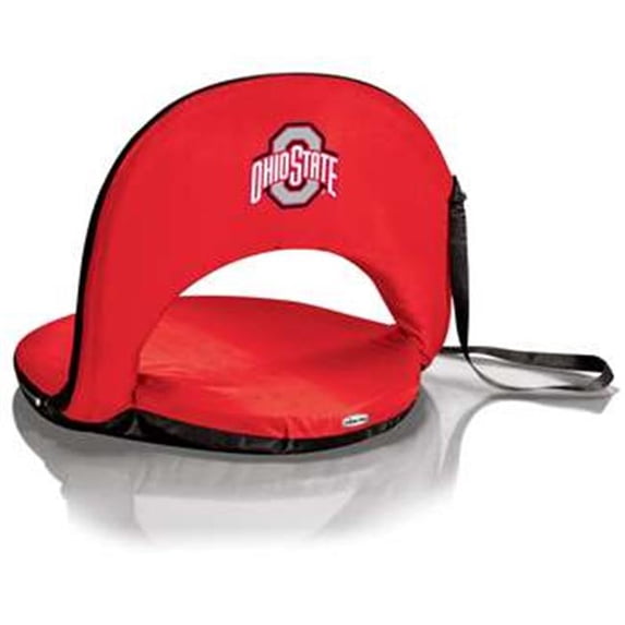 Picnic Time 626-00-100-444-0 Ohio State Buckeyes Digital Print Oniva Seat, Red