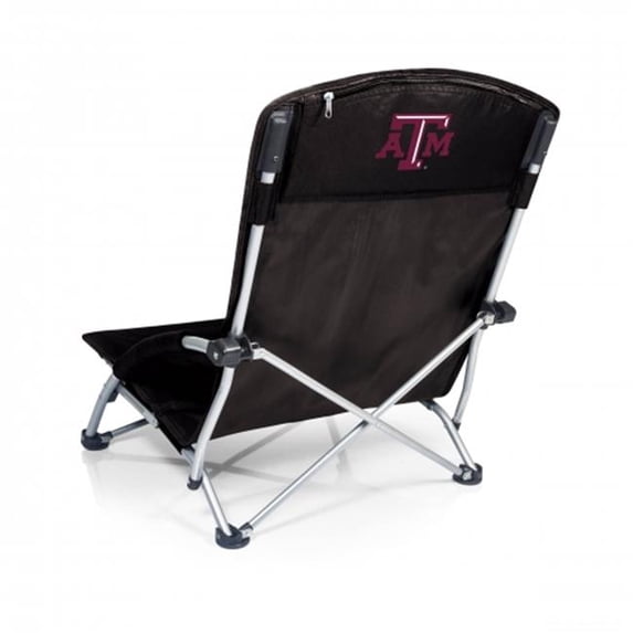Picnic Time 792-00-175-564-0 Texas A&M Aggies Digital Print Tranquility Chair, Black