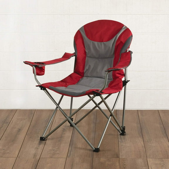 Picnic Time 803-00-100-000-0 Reclining Camp Chair - Red